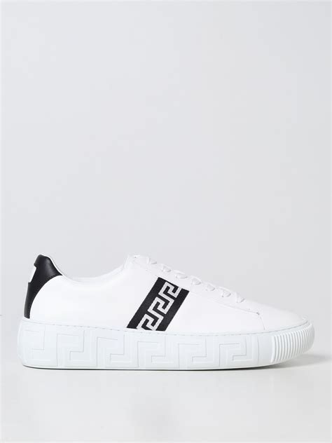 www.luxus sneakers herren weiss versace|versace sneakers white label.